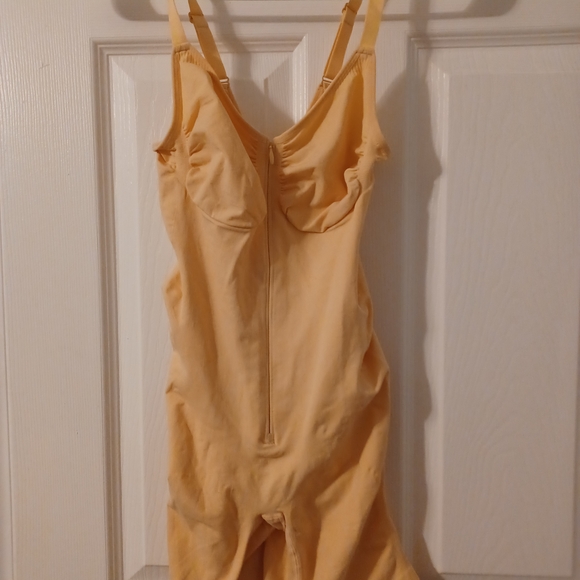 Other - Yellow Bodysuit with Zipper